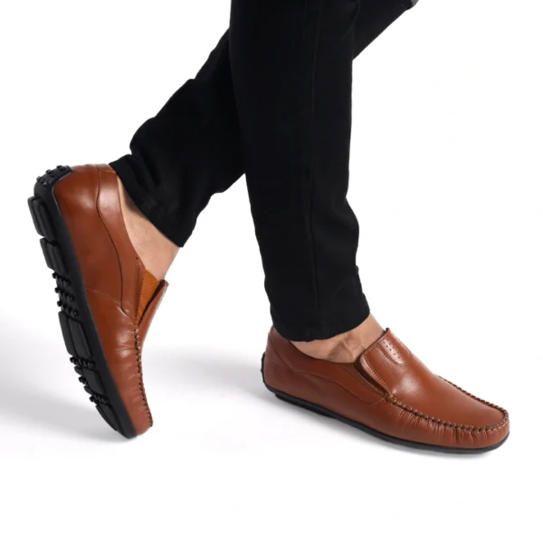 Mocassin Médical Tabac