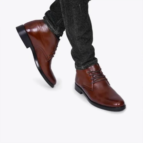 Chukka Cuir Marron