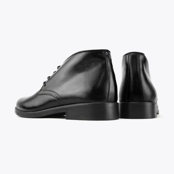 Chukka Cuir Noir