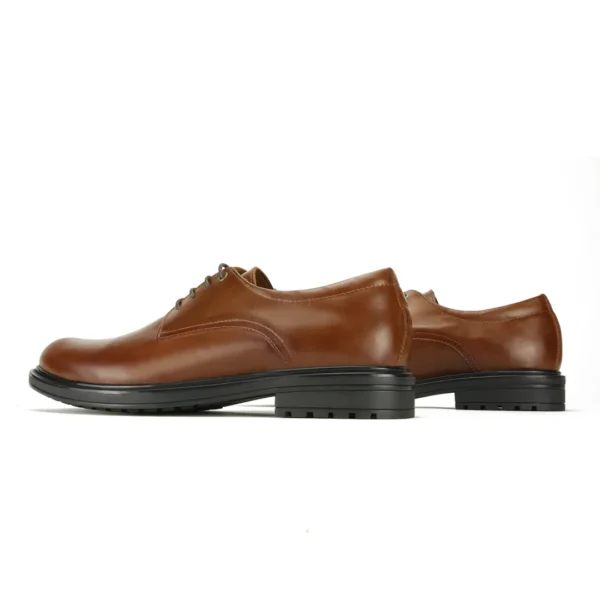 Chaussure Derby Cuir Marron