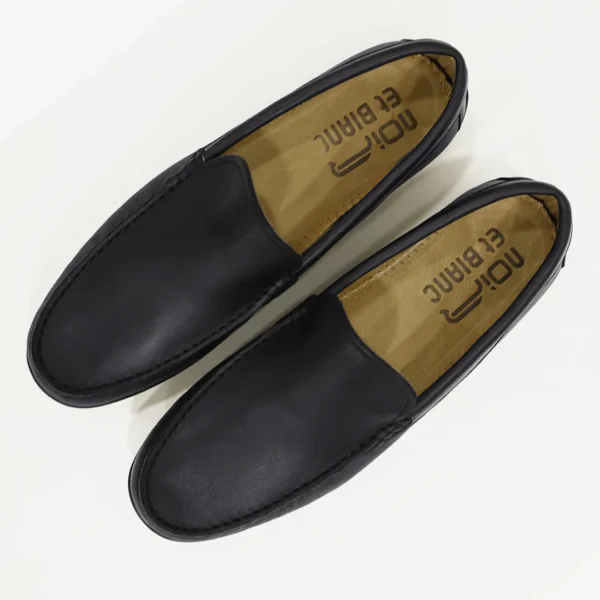 Mocassin de conduite cuir Noir