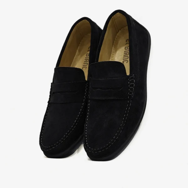 Mocassin de conduite Daim Noir