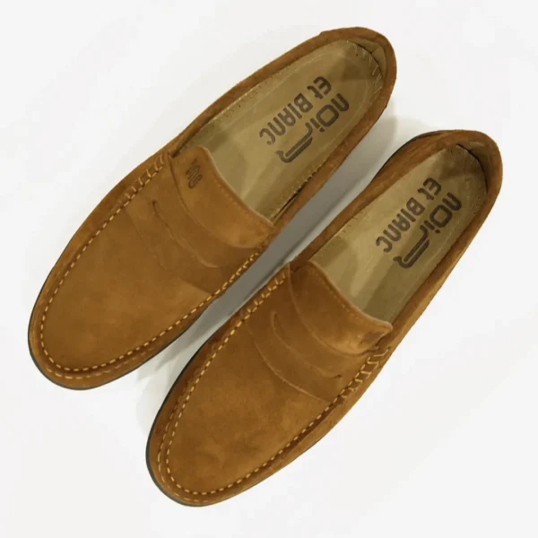 Mocassin de conduite Daim Tabac