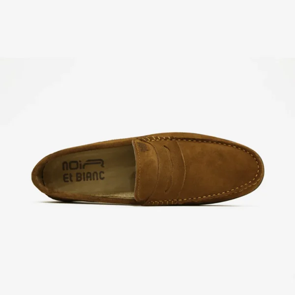 Mocassin de conduite Daim Tabac