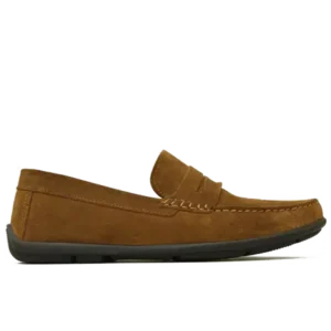 Mocassin de conduite Daim Tabac