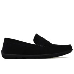 Mocassin de conduite Daim Noir