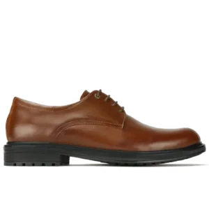 Chaussure Derby Cuir Marron