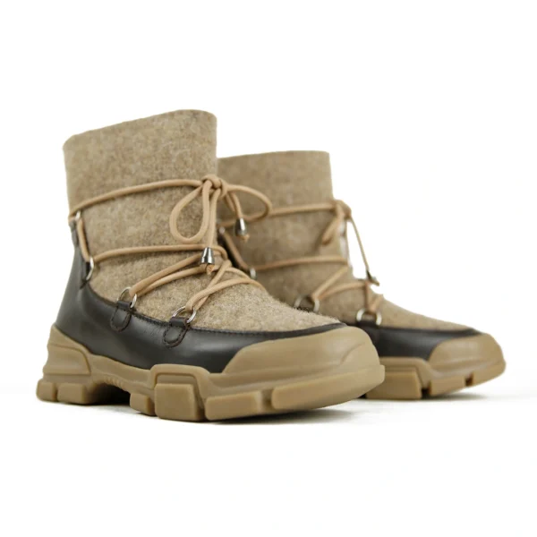 Bottes de Neige Beige