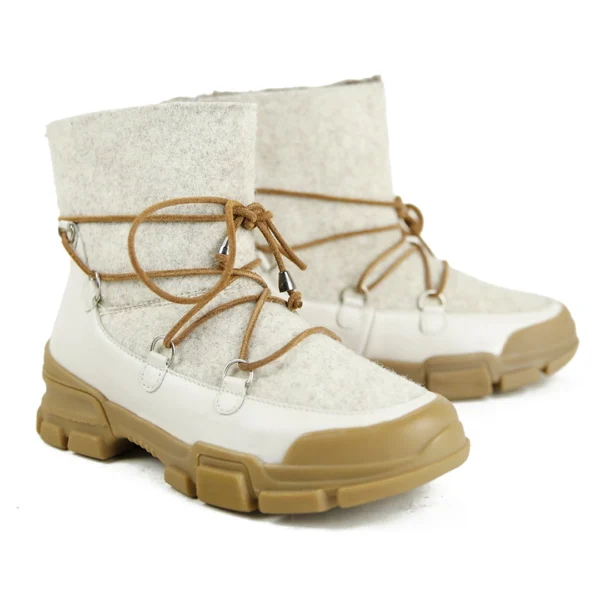 Bottes de Neige Blanches