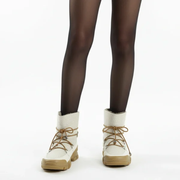 Bottes de Neige Blanches