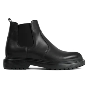 gggggg Chelsea boots élastiques cuir noir