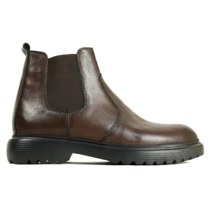 png-marron Chelsea boots élastiques cuir marron