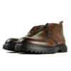 Chukka Lacet Cuir Marron