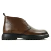 Chukka Lacet Cuir Marron