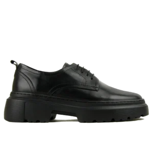 Chunky oxford Cuir Noir