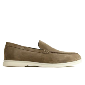 Chaussure Espadrille Noir et blanc (3) Loro Summer Daim Taupe