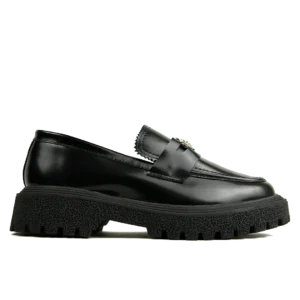 Mocassin Femme Démasquable Noir