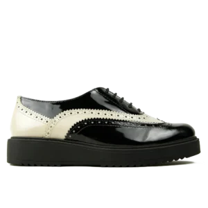 Chaussure Bicolore Femme Noir