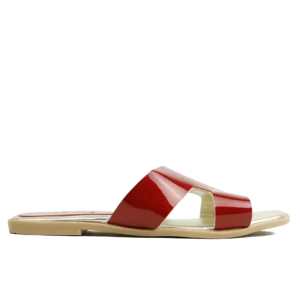 Sandale Démasquable Femme Rouge